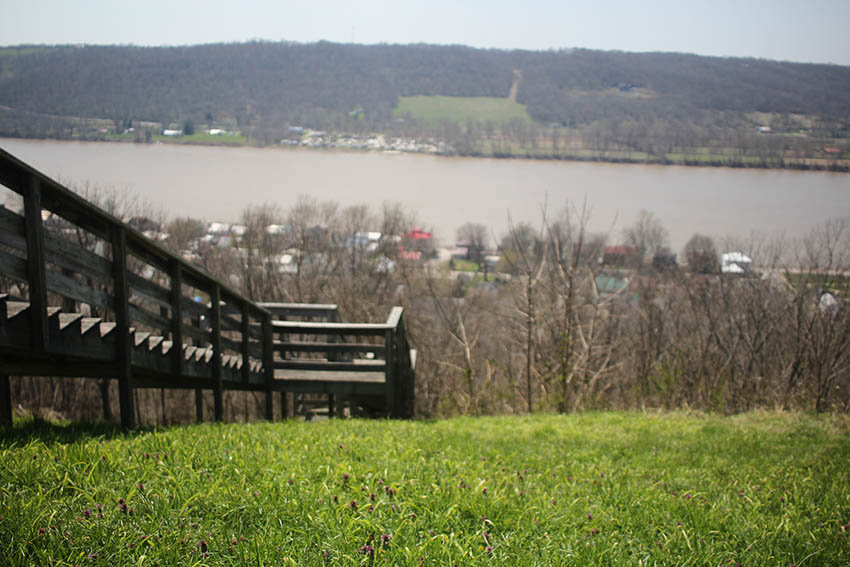 View of the Ohio River from the John Rankin home